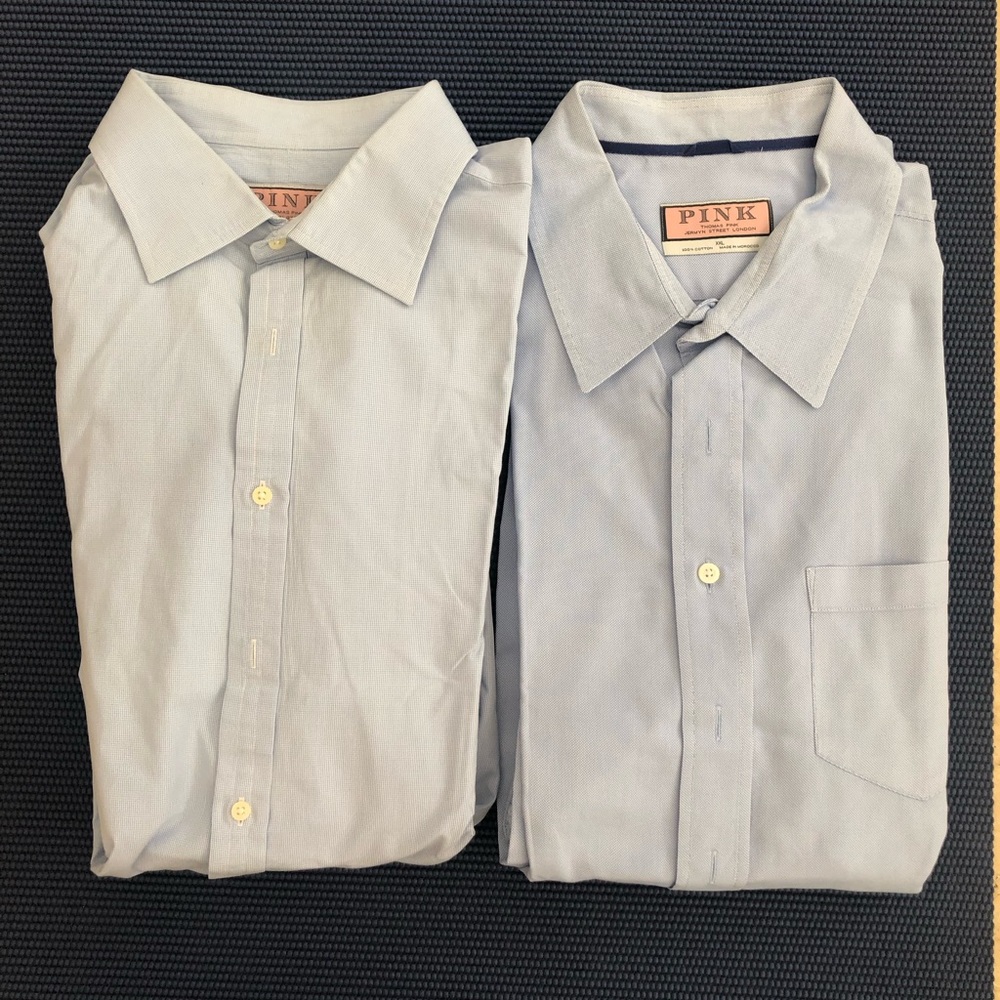 Bundle Men’s Dress Shirts PINK